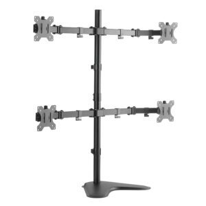 LogiLink BP0046 skærmbeslag og -stativer 81,3 cm (32") Skrivebord Rustfrit stål