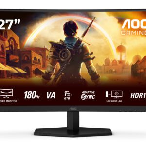 AOC G4 C27G42E computerskærm 68,6 cm (27") 1920 x 1080 pixel Fuld HD LED Sort, Rød