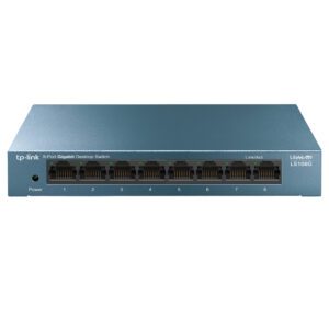 TP-Link LS108G Ikke administreret Gigabit Ethernet (10/100/1000) Blå