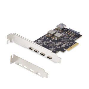 StarTech.com PS4C3IA3-USB-C-CARD interface-kort/adapter Intern USB Type-C
