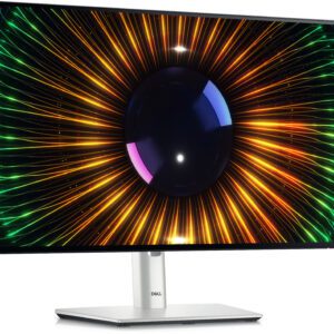 DELL UltraSharp U2424H computerskærm 60,5 cm (23.8") 1920 x 1080 pixel Fuld HD LCD Sort, Sølv