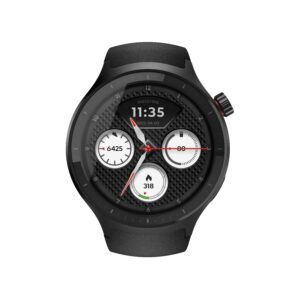 Motorola Moto Watch 3,63 cm (1.43") OLED 47 mm Digital Berøringsskærm Sort GPS (satellit)