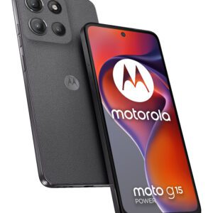 Motorola moto g15 power 17,1 cm (6.72") Dual SIM Android 15 4G USB Type-C 8 GB 256 GB 6000 mAh Grå