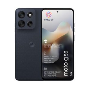 Motorola moto g56 5G 17,1 cm (6.72") Hybrid Dual SIM Android 15 USB Type-C 8 GB 256 GB 5200 mAh Sort