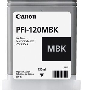 Canon PFI-120MBK blækpatron 1 stk Original Mat sort