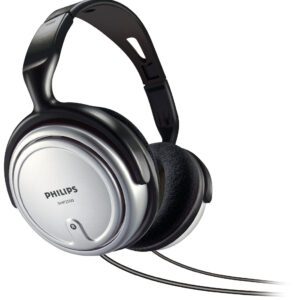 Philips SHP2500/00 hovedtelefoner/headset Ledningsført Musik Sort, Sølv