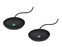 Logitech GROUP Expansion Microphones Only Mikrofonsæt Kablet Sort