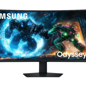 Samsung G75F computerskærm 101,6 cm (40") 5120 x 2160 pixel WUHD LCD Sort