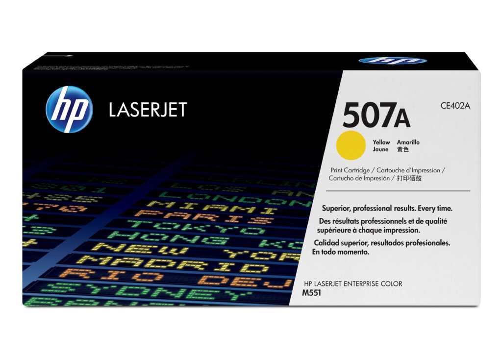 HP 507A gul toner