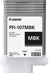 Canon PFI-107MBK blækpatron 1 stk Original Mat sort