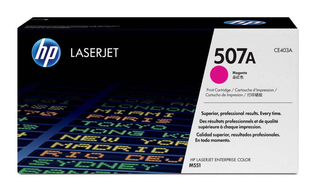 HP 507A magenta toner