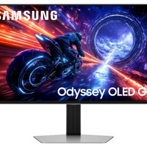 Samsung G60SF computerskærm 68,6 cm (27") 2560 x 1440 pixel Quad HD OLED Sølv