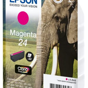 Epson Elephant C13T24234022 blækpatron 1 stk Original Magenta