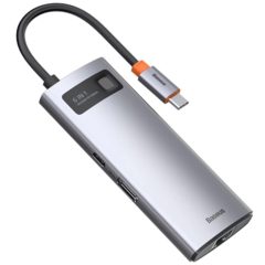 Baseus Metal Gleam Series 6-in-1 USB-C hub 100W 5Gbps