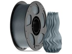 Anycubic Basic PLA-filament 1.75mm Tekstureret Sølv AHPLSL-107