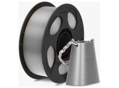 Anycubic PLA Silk PLA-filament 1.75mm Sølv AHSCSL-103