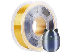 Anycubic PLA Silk Dual PLA-filament 1.75mm Sort Og Guld AHSC07-103