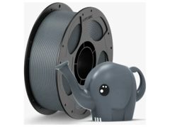 Anycubic PETG Filament 1.75mm 1kg Tekstureret Sølv AHPESL-102