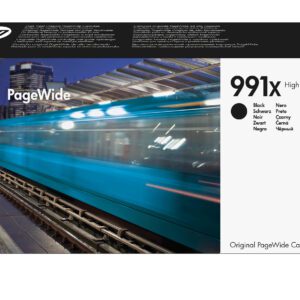 HP Original 991X PageWide-patron med høj kapacitet, sort