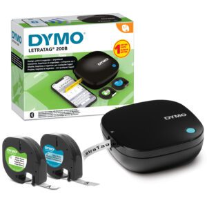 DYMO LetraTag 200B etiketprinter Direkte termisk/termisk overførsel 160 x 160 dpi 7 mm/sek. Trådløs Bluetooth