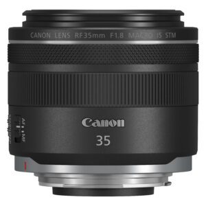 Canon RF 35 mm makrolinse - Sort