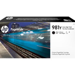 HP Original 981Y PageWide-patron med ekstra høj kapacitet, sort