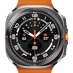 Samsung Galaxy Watch Ultra 3,81 cm (1.5") AMOLED 47 mm Digital 480 x 480 pixel Berøringsskærm 4G Grå, Titanium Wi-Fi GPS (satellit)