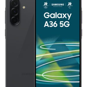 Samsung Galaxy A36 5G 17 cm (6.7") Dual SIM Android 15 USB Type-C 8 GB 256 GB 5000 mAh Sort