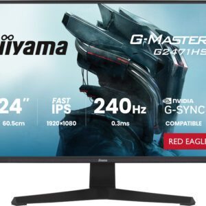 iiyama G-MASTER G2471HS-B1 computerskærm 60,5 cm (23.8") 1920 x 1080 pixel Fuld HD Sort