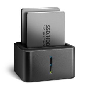Axagon ADSA-D25 drev dockingstation USB 3.2 Gen 1 (3.1 Gen 1) Type micro-B Sort
