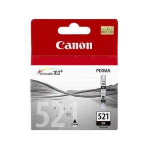 Canon CLI-521 BK blækpatron 1 stk Original Sort