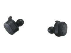 Audio-Technica ATH SPORT7TW Trådløs Ægte trådløse øretelefoner Sort
