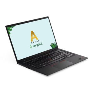 upcycle it Lenovo ThinkPad X1 Carbon 9th (Refurbished) A Intel® Core™ i7 i7-1185G7 Laptop 35,6 cm (14") WUXGA 16 GB LPDDR4x-SDRAM 256 GB SSD Wi-Fi 6 (802.11ax) Windows 10 Pro Sort Nordisk