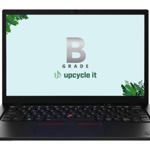 upcycle it Lenovo ThinkPad L13 Gen 3 (Refurbished) B Intel® Core™ i5 i5-1240P Laptop 33,8 cm (13.3") WUXGA 16 GB DDR4-SDRAM 256 GB SSD Windows 11 Pro Sort Nordisk