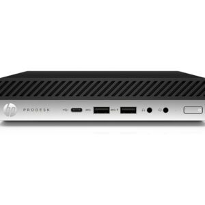 upcycle it HP ProDesk 600 G4 Mini (Refurbished) A Intel® Core™ i3 i3-8100T 8 GB DDR4-SDRAM 256 GB SSD Windows 11 Pro Mini PC Sort, Sølv