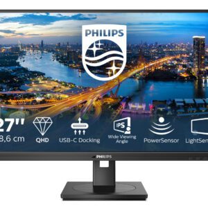 Philips 276B1/00 computerskærm 68,6 cm (27") 2560 x 1440 pixel Fuld HD LED Sort