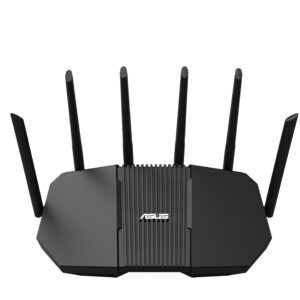 ASUS RT-BE90U BE9400 AiMesh trådløs router 2.5 Gigabit Ethernet Tri-band (2,4 GHz/5 GHz/6 GHz) Sort