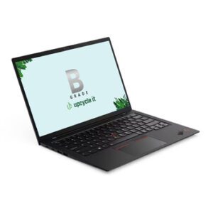 upcycle it Lenovo ThinkPad X1 Carbon (Refurbished) Grade B Intel® Core™ i7 i7-1185G7 Laptop 35,6 cm (14") WUXGA 16 GB LPDDR4x-SDRAM 256 GB SSD Wi-Fi 6 (802.11ax) Windows 10 Pro Sort Nordisk
