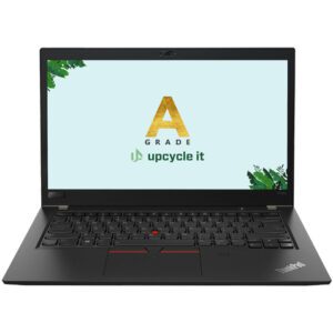 upcycle it Lenovo ThinkPad T480s (Refurbished) A Intel® Core™ i5 i5-8250U Laptop 35,6 cm (14") Fuld HD 8 GB DDR4-SDRAM 256 GB SSD Wi-Fi 5 (802.11ac) Windows 11 Pro Sort Nordisk