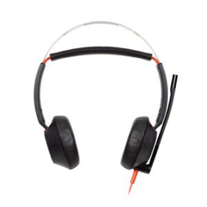 HP Poly Blackwire 5220 USB-C-stereoheadset + 3,5 mm stik +USB-C/A-adapter (bulk)