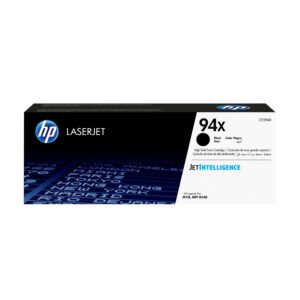 HP 94X Original LaserJet-tonerpatron med høj kapacitet, sort