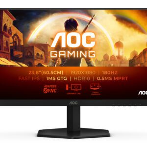 AOC G4 24G42E computerskærm 60,5 cm (23.8") 1920 x 1080 pixel Fuld HD LCD Sort