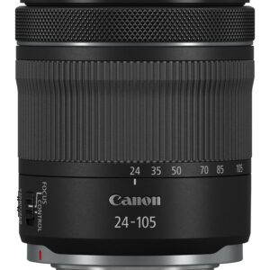 Canon RF 24-105 mm f4-7.1 IS STM MILC Standardlinse Sort