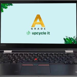 upcycle it Lenovo ThinkPad X380 Yoga (Refurbished) A Intel® Core™ i5 i5-8250U Hybrid (2-i-1) 33,8 cm (13.3") Berøringsskærm Fuld HD 8 GB DDR4-SDRAM 256 GB SSD Windows 11 Pro Sort Nordisk