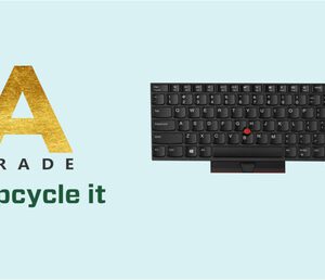 upcycle it Lenovo Keyboard T490 French Grade A Tastatur