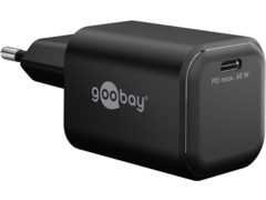 Goobay GaN Fast Charger Nano Adapter 65Watt 1xUSB-C Sort