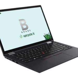 upcycle it Lenovo ThinkPad X13 Yoga G1 (Refurbished) B Intel® Core™ i5 i5-10210U Hybrid (2-i-1) 33,8 cm (13.3") Berøringsskærm Fuld HD 16 GB DDR4-SDRAM 256 GB SSD Windows 11 Pro Sort