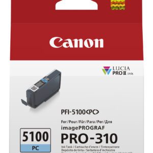 Canon PFI-5100 PC blækpatron 1 stk Original Foto cyan