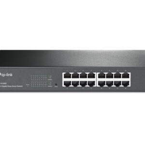 TP-Link TL-SG1016DE Administreret L2 Gigabit Ethernet (10/100/1000) 1U Sort