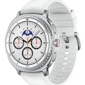 Samsung Galaxy Watch 8 Classic 3,3 cm (1.3") AMOLED 46 mm Digital 438 x 438 pixel Berøringsskærm 4G Sølv Wi-Fi GPS (satellit)